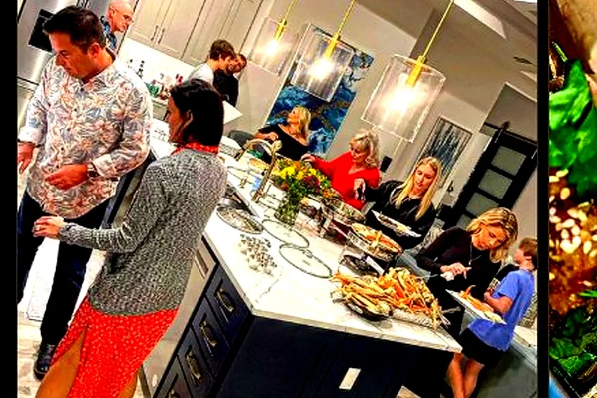 The Chef Catering — plated catering presentation